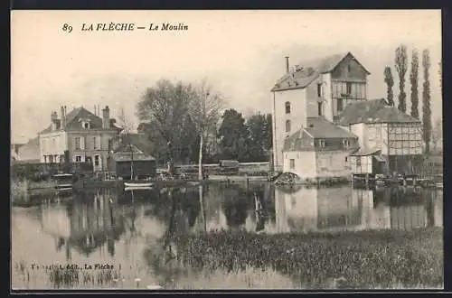 AK La Flèche, Le Moulin