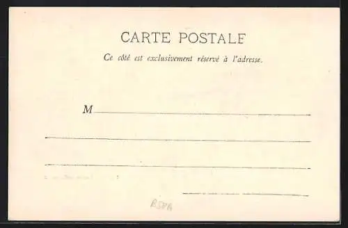 AK Sablé, Vue du jardin public