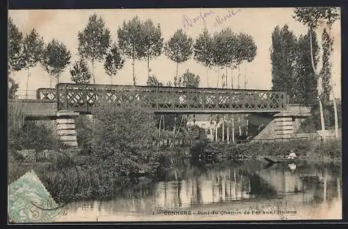 AK Connerré, Pont du chemin de fer sur l`Huisne