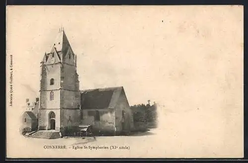 AK Connerre, Église St-Symphorien (XIe siècle)