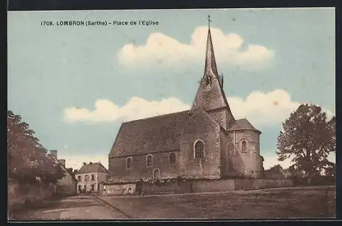 AK Lombron, Place de l`Église