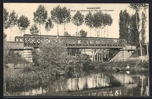 AK Connerré, Pont du Chemin de Fer sur l`Huisne