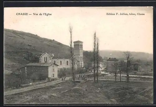 AK Chasse, Vue de l`église