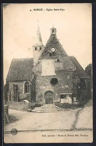 AK Sargé, Église Saint-Cyr