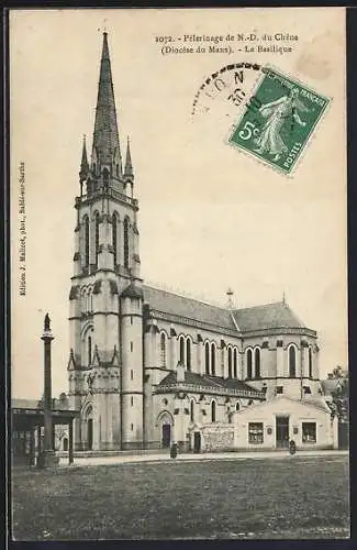 AK Notre-Dame du Chêne, La Basilique (Diocèse de Mans), Pèlerinage