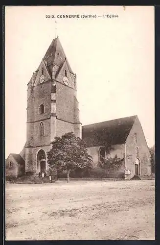 AK Connerré, L`église majestueuse du village