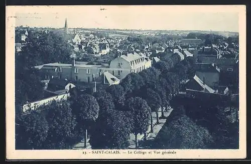 AK Saint-Calais, Le Collège et Vue générale