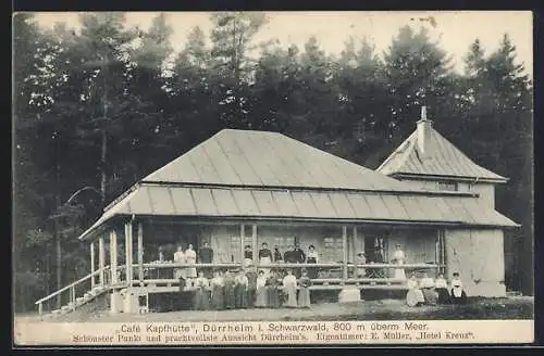 AK Bad Dürrheim, Cafe Kapfhütte