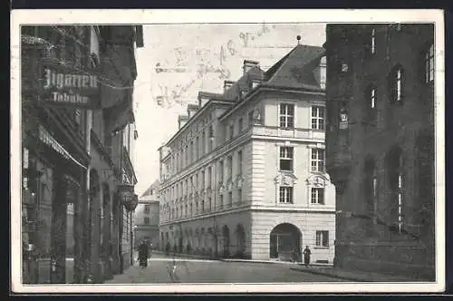 AK München-Au, Verbandshaus des Akademischen Gesangsvereins, Ledererstr. 5