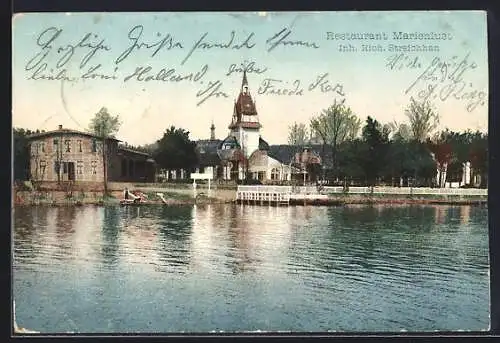 AK Berlin-Köpenick, Restaurant Marienlust