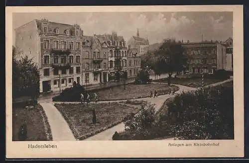 AK Hadersleben, Anlagen am Kleinbahnhof