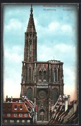 AK Strassburg i. E., Das Münster