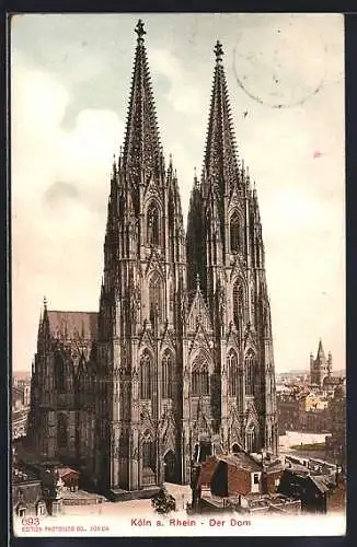 AK Köln am Rhein, Der Dom