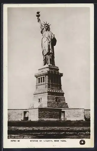 AK New York, Statue of Liberty, Freiheitsstatue