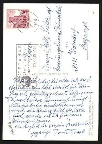 AK Mecki beim Sport mit Expander - so bleibst du jung