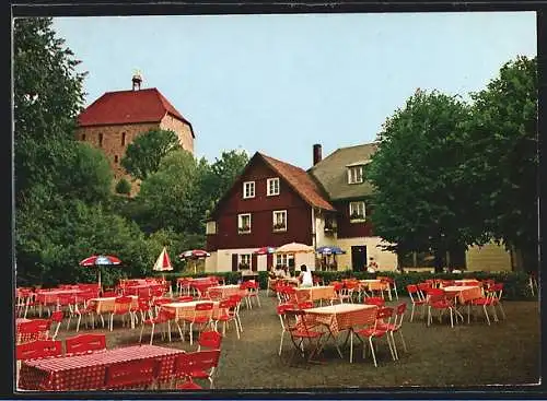 AK Stein bei Bad Berneck, Burgschänke zum Ritter von Stein, Aussenansicht