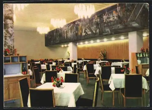 AK Magdeburg, Restaurant Moskwa im Hotel International