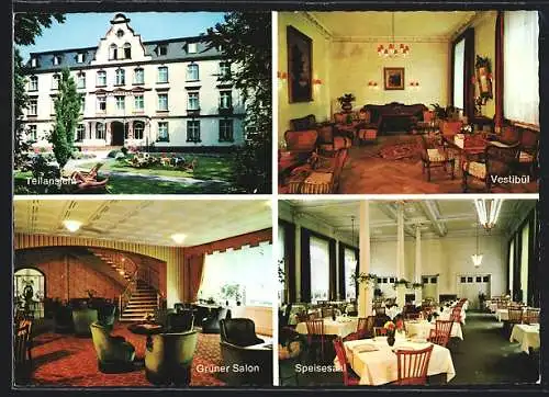 AK Bad Salzschlirf, Hotel Wüsthofen, Lindenstrasse