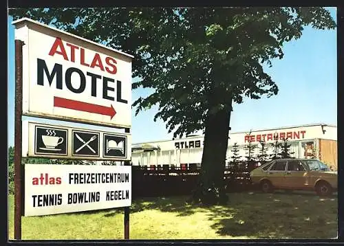 AK Ganderkesee, Hotel Atlas Motel, Aussenansicht