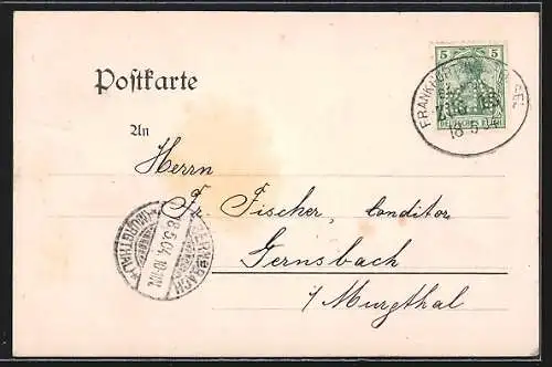 AK Karlsruhe, L. Brombacher & Cie. Nachfolger