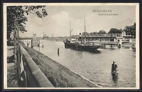 AK Rendsburg, Kaiser-Wilhelm-Kanal