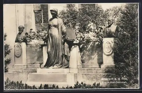 AK Biberach a. d. Riss, Braith-Mali-Denkmal