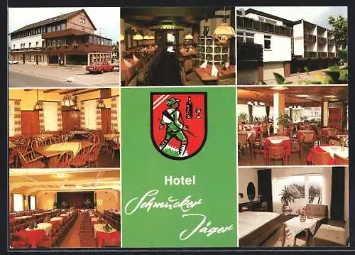 AK Hann.-Münden, Hotel-Restaurant Schmucker Jäger, Bes. Fr. u. G. Busch