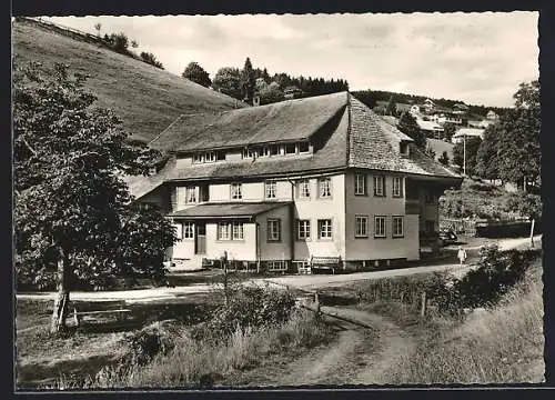 AK Todtnauberg /Hochschwarzwald, Hotel Pension Mühle, Bes. Alfred Wissler, Aussenansicht