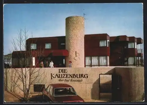 AK Bad Kreuznach, Hotel Kauzenburg, Aussenansicht