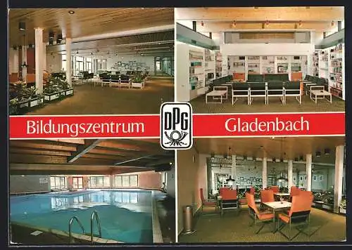 AK Gladenbach, Bildungszentrum der DPG, Foyer und Schwimmbad