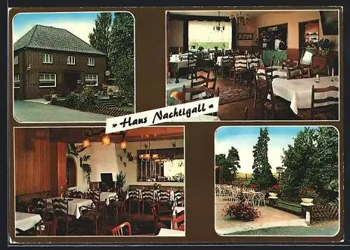 AK Uedem-Uedemerbruch, Café-Restaurant Haus Nachtigall, Bes. Heinrich Heuken