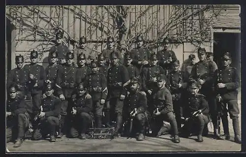 AK Schweizer Soldaten der Generalwache 1915