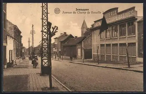 AK Jemappes, Avenue du Champ de Bataille