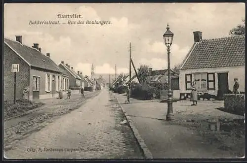 AK Santvliet, Rue des Boulangers, Strassenpartie