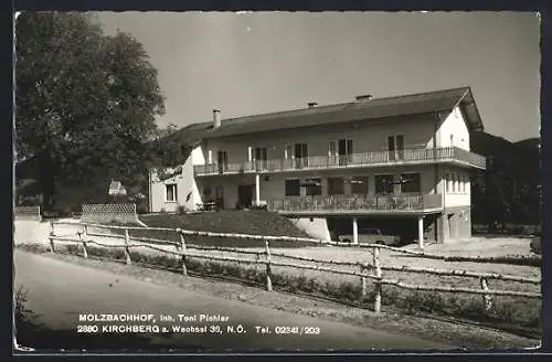 AK Kirchberg a. Wechsel, Der Molzbachhof, Inh. Toni Pichler