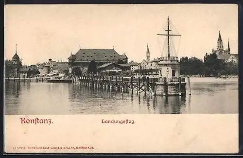 AK Konstanz, Landungssteg, Hafen