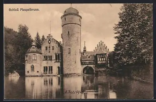 AK Mespelbrunn, Das Schloss am Wasser