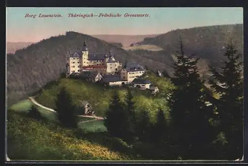 AK Lauenstein, Burg Lauenstein-Thüringisch-Fränkische Grenzwarte