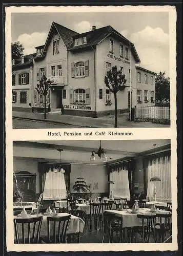 AK Rengsdorf, Hotel und Cafe Kleinmann