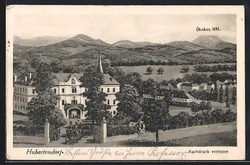 AK Hubertendorf, Schloss mit Ötscher