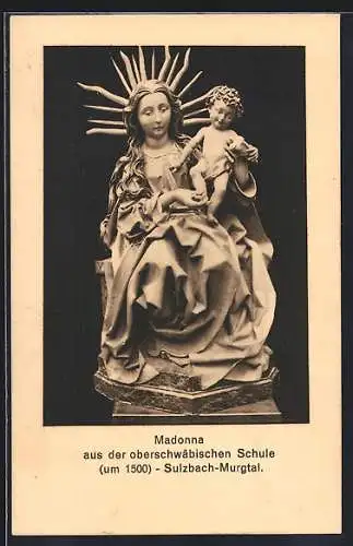 AK Sulzbach-Murgtal, Madonna aus der oberschwäbischen Schule