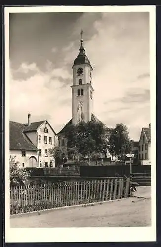 AK Bad Wurzach, Stadtpfarrkirche