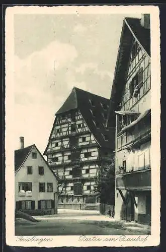 AK Geislingen a. d. Steige, Partie am Bauhof