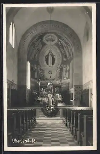 AK Obertsrot, Inneres der Kirche