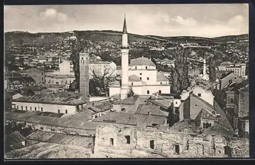 AK Sarajevo, Blick auf die Begova-Moschee