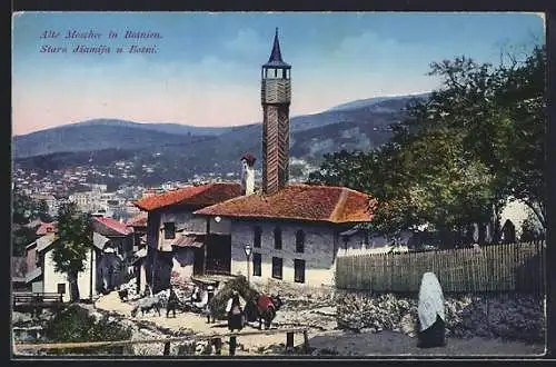 AK Bosnien, alte Moschee, stara dzamija