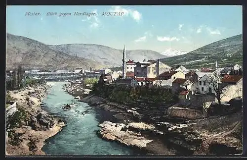 AK Mostar, Blick gegen Nordlager