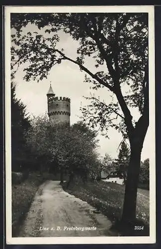 AK Linz a. D., Blick auf die Freinbergwarte