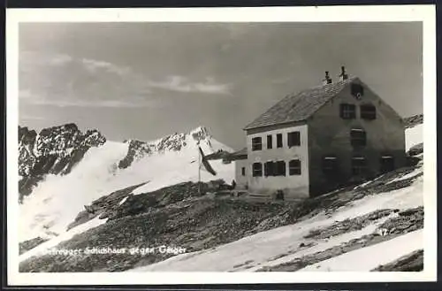 AK Defregger Schutzhaus, Blick gegen den Geiger