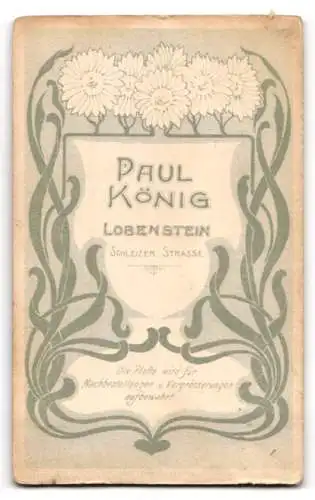 Fotografie Paul König, Lobenstein, Schleizer Strasse, Zwei Frauen in hochgeschlossenen Kleidern
